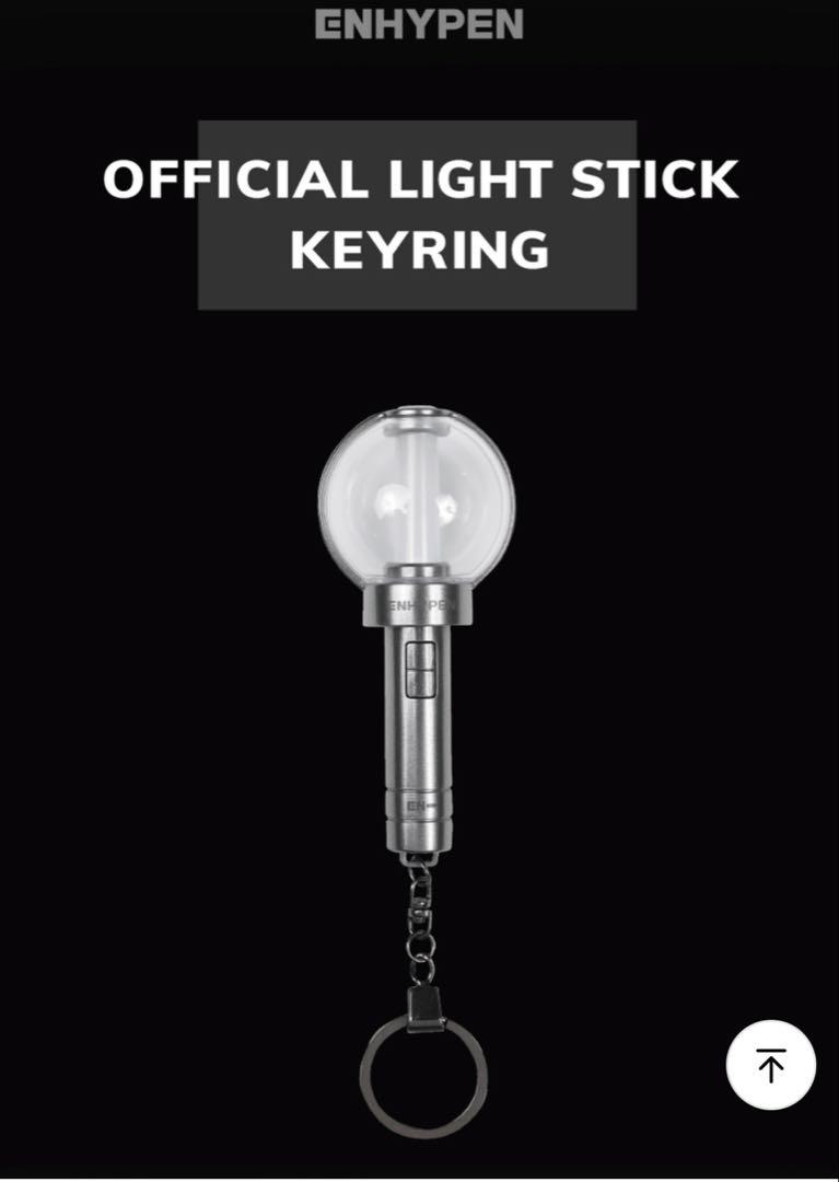 

[USED] Sold out ENHYPEN OFFICIAL LIGHT STICK KEYRING