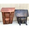 Motorcycle Saddle Side Bag Real Vintage Leather Left Right Front Back Tool Pouch