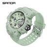 Sanda Fashion Luminous Waterproof Multi-function Sports Watch for Men & Women, Suitable for Students