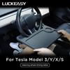 For Tesla Model 3 X S Y Portable Car Steering Wheel Laptop Desk Stand Model3 2017-2022 Drink Food Coffee Dining Table Board