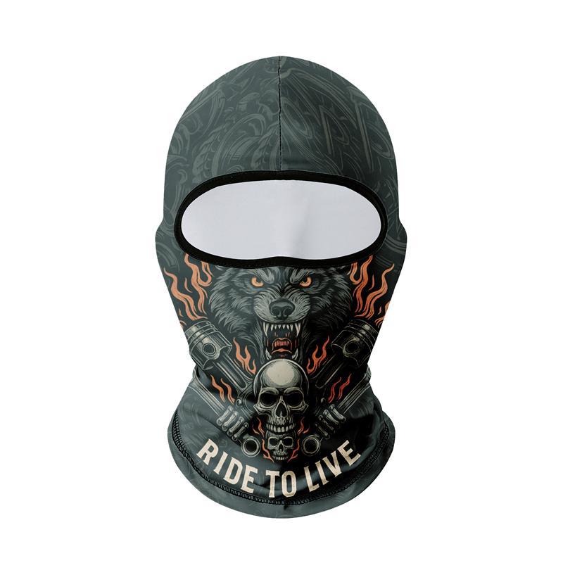 Balaclava Face Mask, All Season Unisex Outdoor Cycling Motorcycle Head Cover for Hiking Fishing (431)