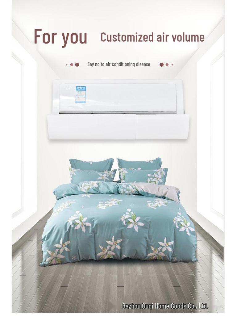 Retractable Wall-Mounted Air Conditioner Wind Deflector