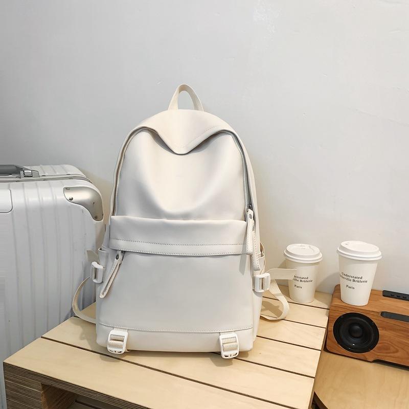 Schoolbag1011 New Backpack Female Students Ins Pure Schoolbag Large Capacity Backpack Primary School Junior High School Students University