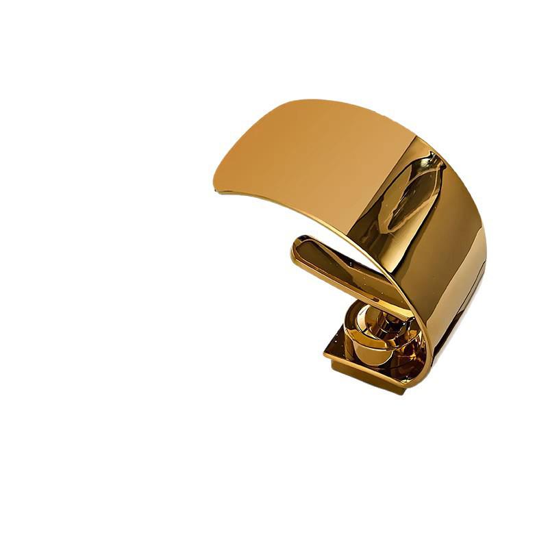 Luxury Brass Hot & Cold Waterfall Faucet for Bathroom Washbasins