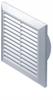 White Ventilation Grille With Mesh T61 170X170 Fi100