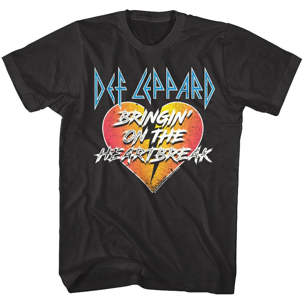Def Leppard ADRENALIZE 1992 World Tour T-shirt Let's Get Rock Men Women Oversized Short Sleeve Streetwear Hip Hop Female Male Clothing