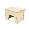 Wooden Hamster Hideaway Small Animal Play Huts Shelter Cave House for Mice and Dwarf Hamsters Cage Decoration