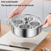 4 Cup Poached Egg Maker Stainless Steel Pan For Kitchen Breakfast Egg Poacher Stainless Steel