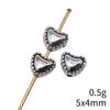 Heart Loose Beads For Valentine Bracelet Necklace DIY Vintage Jewelry Making Supplies For Charm