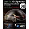 Dash Cam Front and Rear,4K+1080P WiFi Dual Dash Camera for Cars with App, 3 IPS Dashboard Camera Recorder,Night Vision,24H/7 Par