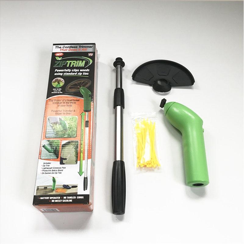 Cordless Zip Trim Trimmer Edger Works With Standard Zip Ties Garden Weed Cutter