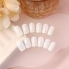 24pcs Elegant Press On Nail Salon Quality Glossy Finish Lightweight and Comfortable False Nail Manicure Nail Accesories