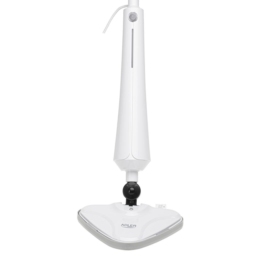 Adler Steam Mop | AD 7068 | Power 1300 W | Water tank capacity 0.35 L | White/Grey