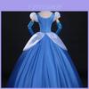 Premium Quality Gorgeous Princess Cinderella Cosplay Costume For Women With Accessories