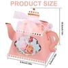 50/100Pcs Teapot Gift Boxes Cute Cookie Candy Box Mini Paper Present Bags Wedding Bridal Birthday Christmas Decor Party Supplies