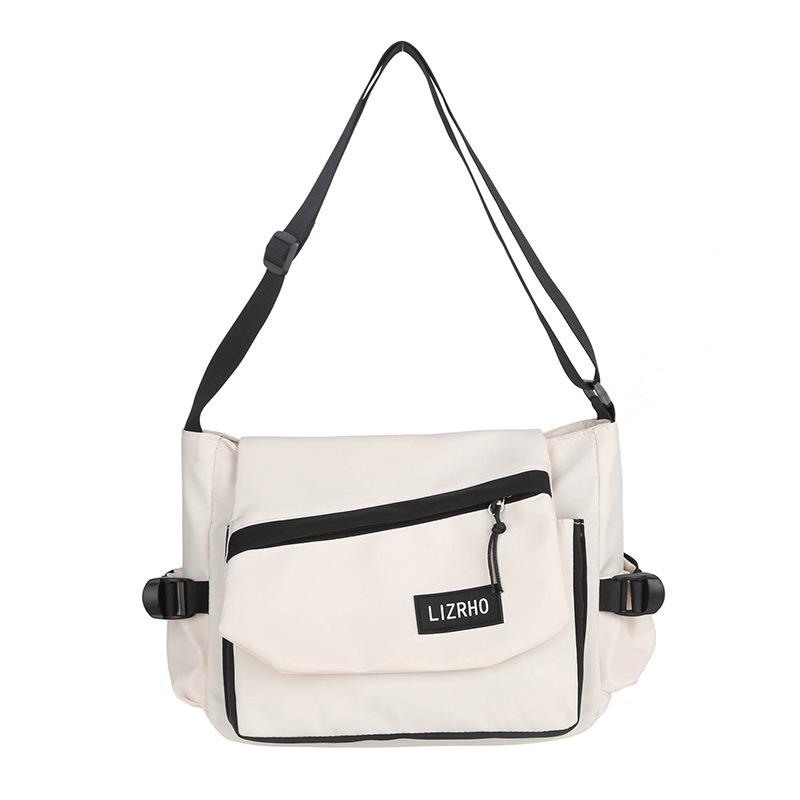 Large-capacity Student Class Oblique Span Bag Female Harajuku Tooling Nylon Bag Versatile Simple Messenger Bag