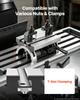 VEVOR Rotary Table 178 X 127 Mm Tilting Milling Table Heavy Duty Cast Iron, Robust & Durable, with 0-45 Degree Left & Right Adjustable