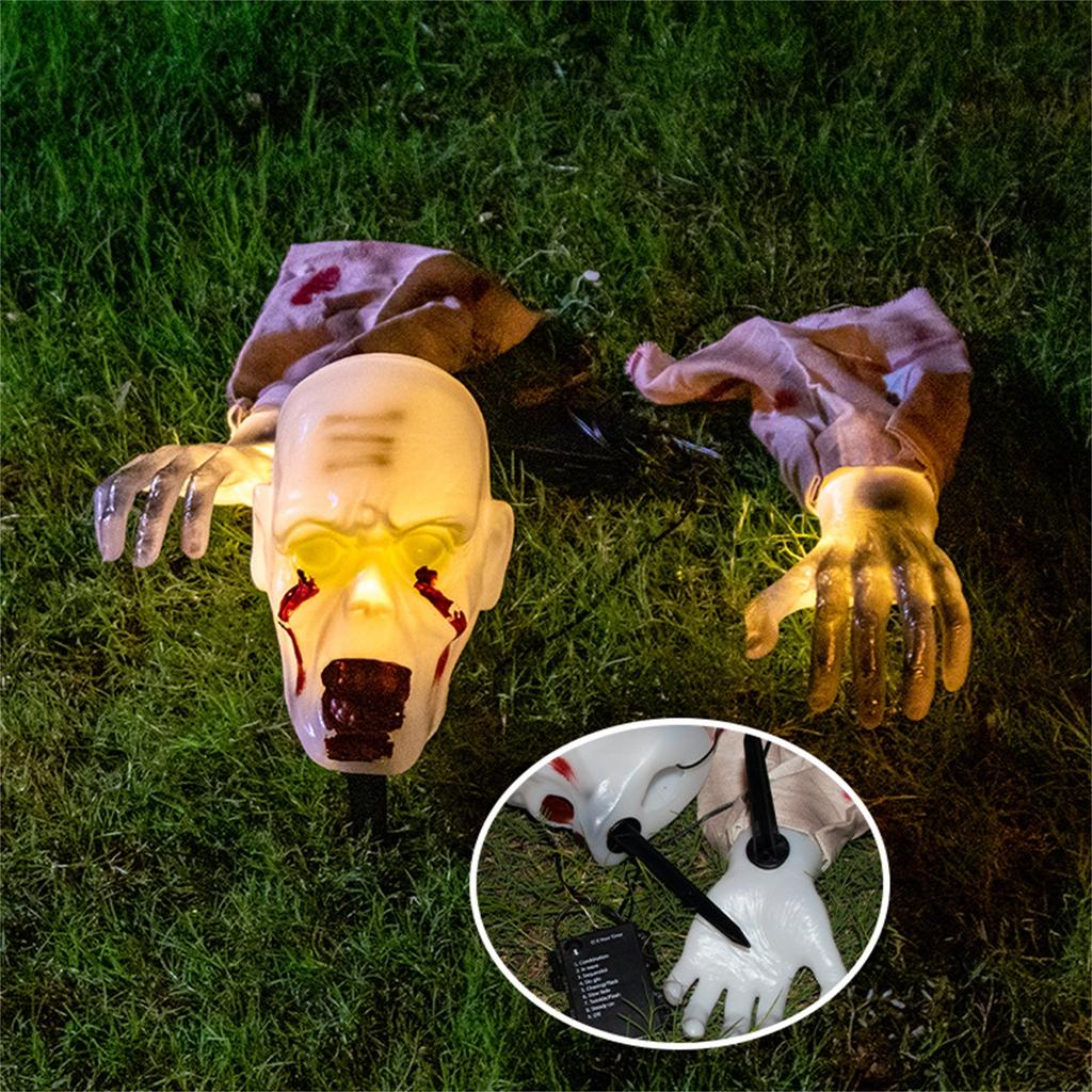 Halloween Decorationoutdoor, Life Size And Hand Decoration, Yard Cemetery, Front Yard Decor