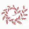1.95m/72Heads Red Fruit Rattan Artificial Vine For Home Christmas Decoration Party Supplies Backdrop Wall Christmas Garland