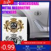 2025 Hot 2PCS 3D Car Crown Badge Metal Body Decoration Sticker Auto Styling Decoration Accessories For Mazda Axela Atenza MS Spe