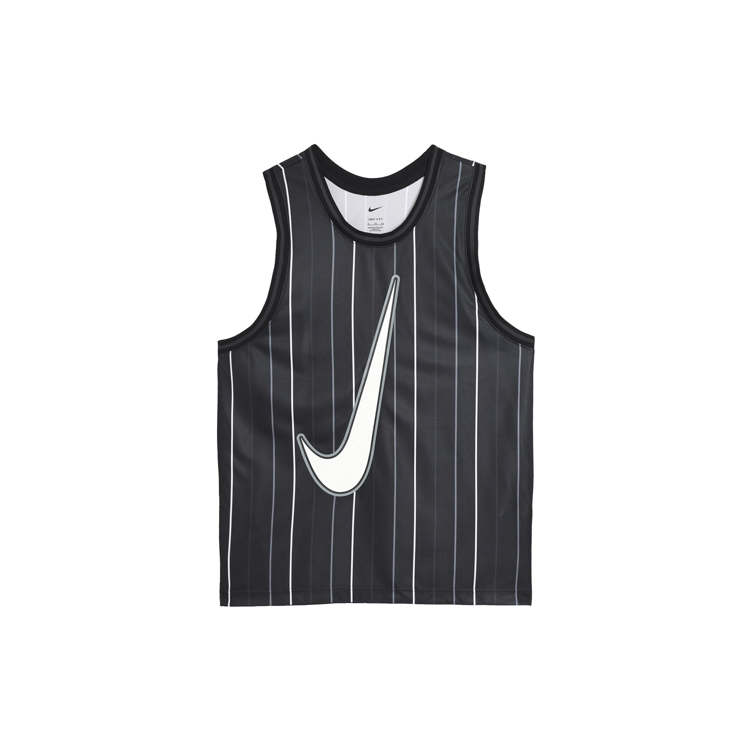 Nike Dri-Fit DNA Basketball Jersey  Black White  Men s DX0436-010 XS