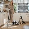 Steam Cleaner, Vapour Pressure: 4.5 Bar, Preheating Time: 7 Min, Power: 2000W, Surface: 80m², Tank: 2l, Floor Cleaning Set & Nozzles, 13