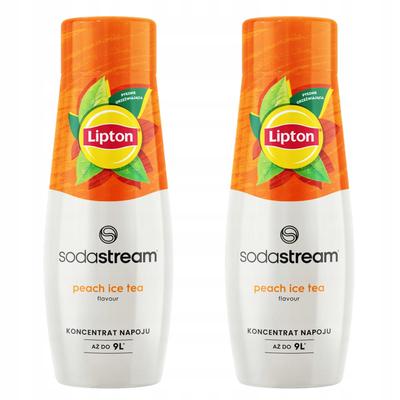 2x Lipton Ice Tea Pesca Sciroppo SodaStream