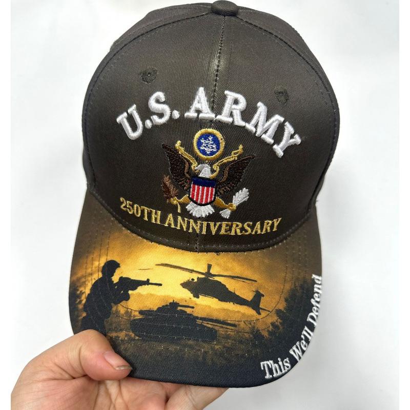 Fashion 110th Anniversary American Flag Embroidered Distressed Denim Baseball Cap U.S. NAVY Embroidered Letter Baseball Cap