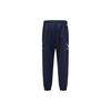 Reebok Mid Rise Drawstring Fashion Cuffed Casual Knit Sports Pants Unisex pants Dark-Blue 24SRC609UGN2