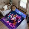 Futuristic Fashion Icons Area Rug Perfect for Hallway Outdoor Decorate room Entryway Antislip Carpet Decorate Offices