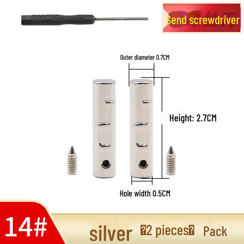 Sweater and Hat Drawstring Metal Accessories for Clothes and Sports Pants
