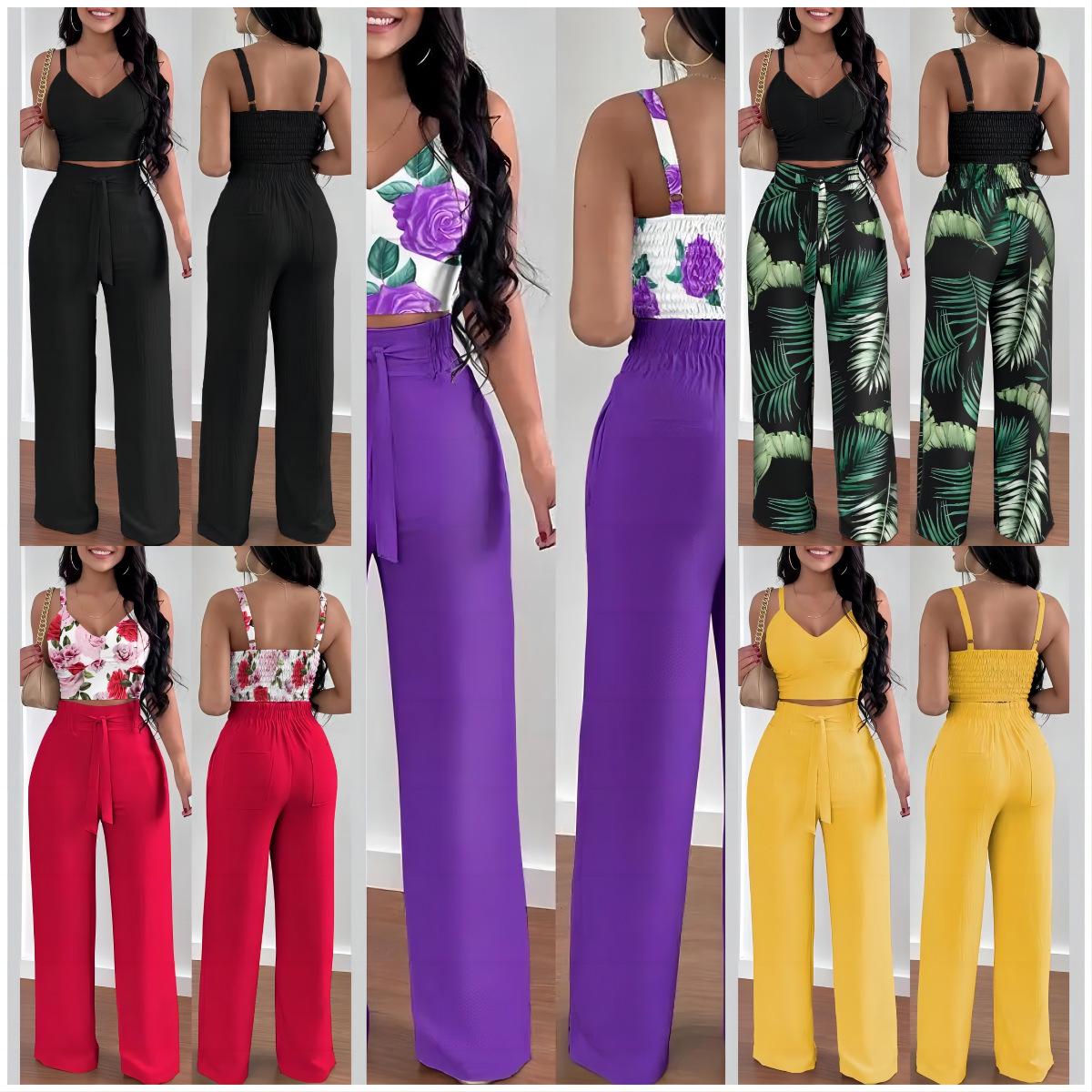 

Chic Women s Spring Casual Polyester Set M