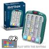 Musical Rhythm Electronic Board Game Kids Toys Lighting Music Quick Push Button Table Game Machine Montessori Pockets Travel Toy