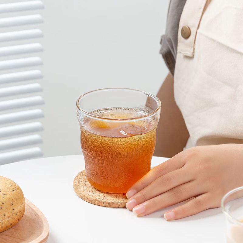 Minimalist Heat-Resistant High Borosilicate Cloud Coffee Cups (Set of 2)