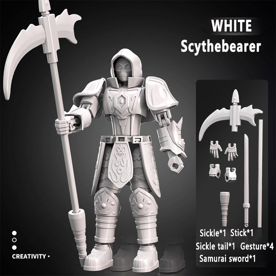 Lucky 13 Movable Joint Doll King Arthur Lich King Knight Robot Assembly Toy Model Boy Gift