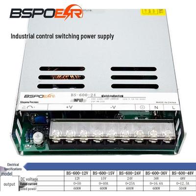 600W 24V 25A Industrial Switching Power Supply, High-Power AC To DC Converter BS-600-24
