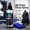 61ml 1D Print Gloss Spray,Quick-Dry Shine Enhancer for PLA, ABS and PETG Models,Figurines,Props and Prototypes