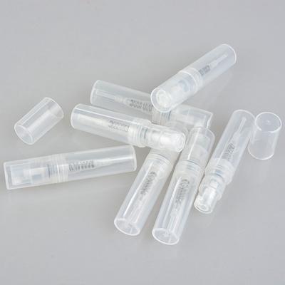 5/10/20/50/100PCS 2/3/5ML Clear Plastic Spray Bottle Empty Perfume Atomizer Refill Container Sample Makeup Bottles