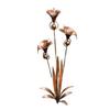 Rustproof Calla Lilies Wind Chime Stake For Patios Garden Decoration Landscape Enhancement Measuring 75cm Height