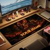 Custom Name Galatasaray Fc Mouse Pad Large Gaming Table Cushion Nonslip Laptop Tablet Big Mousepad Xxl Mat Mini Pc Playmat With Lock Edge