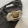Borsa a Mano Unica con Fiocco Pieghettato Elegante Versatile Borsa a Spalla/Sottobraccio Per Donna