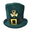 Bristol Novelty Unisex Irish Velvet Top Hat