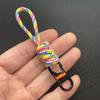 10cm Paraplu Touw Anti-Diefstal En Anti-Verlies 8-Vormige Sleutelhanger Met Slot 8-Vormig Slot Draagbaar Buiten Lanyard Ophanglus