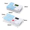 Alarm Timer Pill Storage Box Smart Reminder Medicine Box New Weekly Pill Organizer  Daily