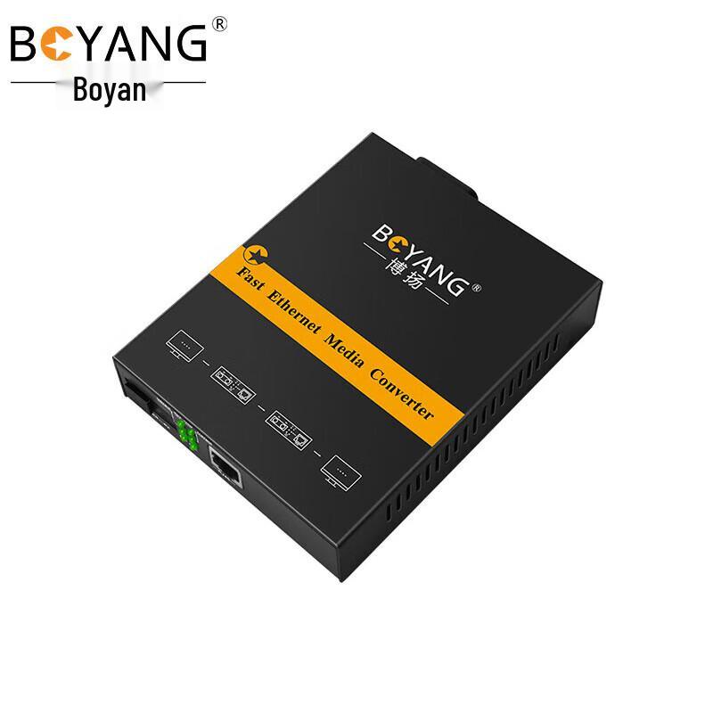 

Boyang BY-NF513A Fiber Optic Transceiver 100M Single Mode Single Fiber