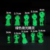 10pc Mini Princess Mononoke Luminous Tree Elves Doll Ornament Micro Landscape Bonsai