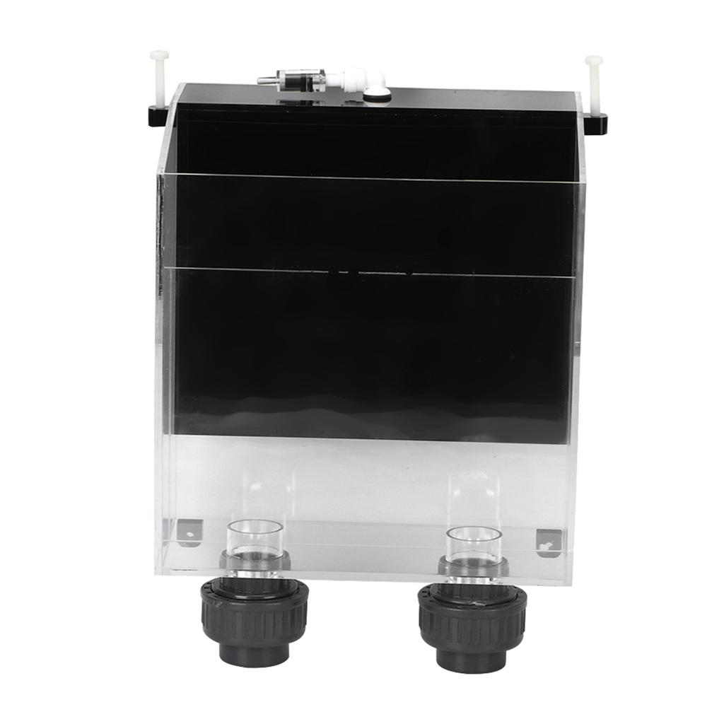 Quality Acrylic Self Start Siphon Hang On Overflow Box for Fish Tank Aquarium