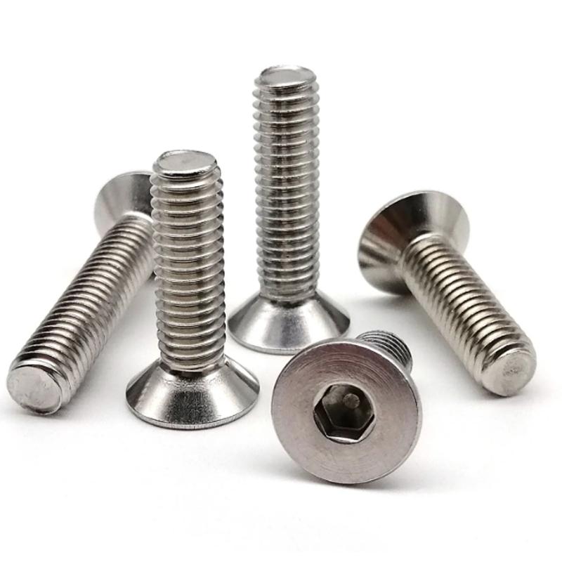 420PCS (M2-M2.5) Stainless Steel Flat Bottomed Hexagonal Bolt and Nut Kit