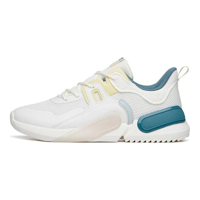 Anta Magic Cube Men Low Top Lifestyle Casual Shoes White Beige Grey 112228800-1