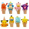 PokéMon Pocket Monster Ice Cream Anime Figurine Bulbasaur Snorlax Pokemon Collection Model Doll Desktop Decoration Toy Kids Gift